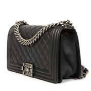 Chanel Black Medium Boy Bag