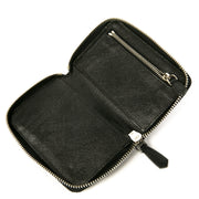 Authentieke tweedehands vintage Prada Black Leather Nylon Wallet bij online webshop LabelLOV