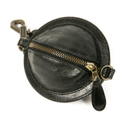 Authentieke Tweedehands Balenciaga Black Leather Keychain Pouch juiste prijs veilig online shoppen luxe merken webshop winkelen Antwerpen België mode fashion
