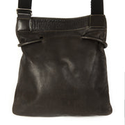 Deux de Delvaux Brown Drawstring Crossbody Bag. Buy authentic secondhand Deux de Delvaux unique bag. Koop online tweedehands Delvaux tassen bij LabelLOV Antwerpen, veilige betaling.