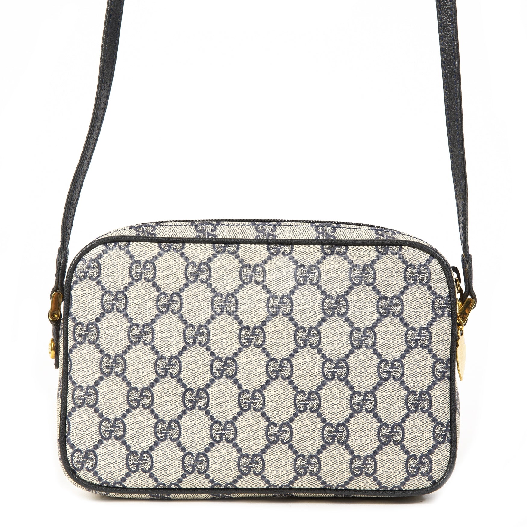 Gucci Blue Monogram Crossbody Bag