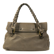 Authentic second-hand vintage Valentino Grey Histoire Shoulder Bag buy online webshop LabelLOV