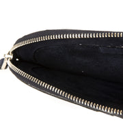Authentieke Tweedehands Delvaux Dark Blue Nubuck D Wallet Coin Purse juiste prijs veilig online shoppen luxe merken webshop winkelen Antwerpen België