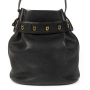 koop online tegen de beste prijs Delvaux Calicot Bucket Bag Navy Blue
