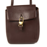 acheter en ligne secnode main Delvaux Rubis Brown Cross Body