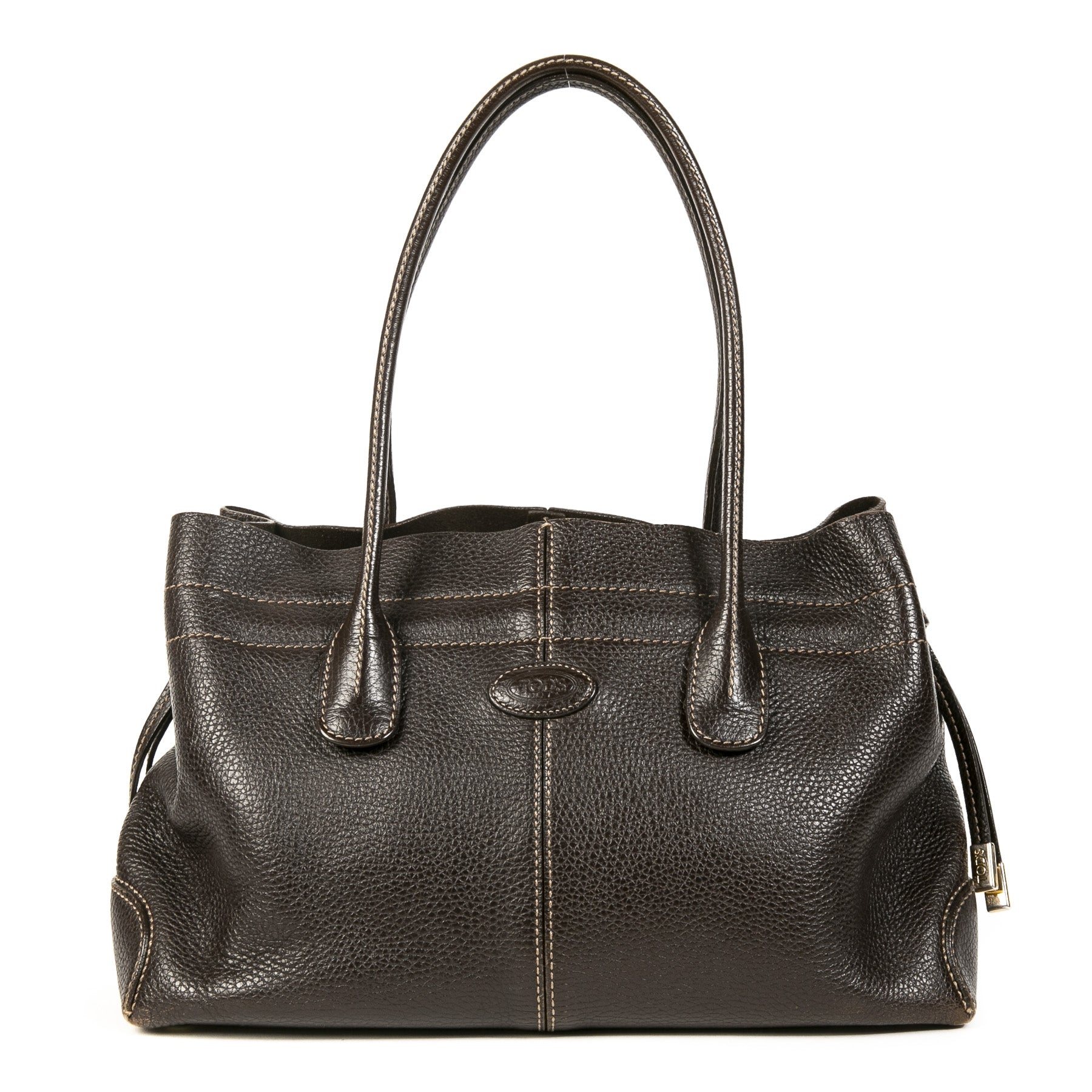 Tods Brown D Bag Tote
