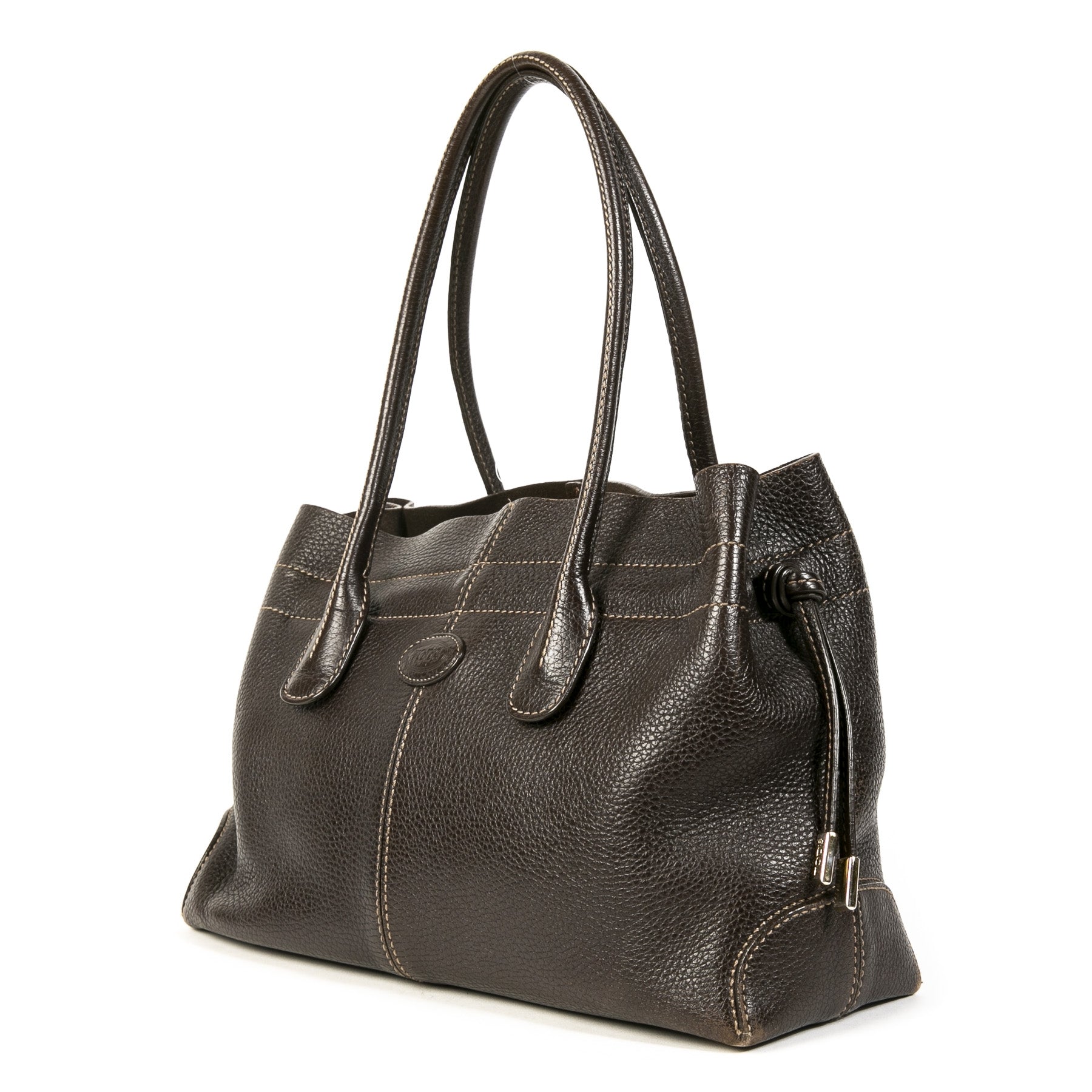 Tods Brown D Bag Tote