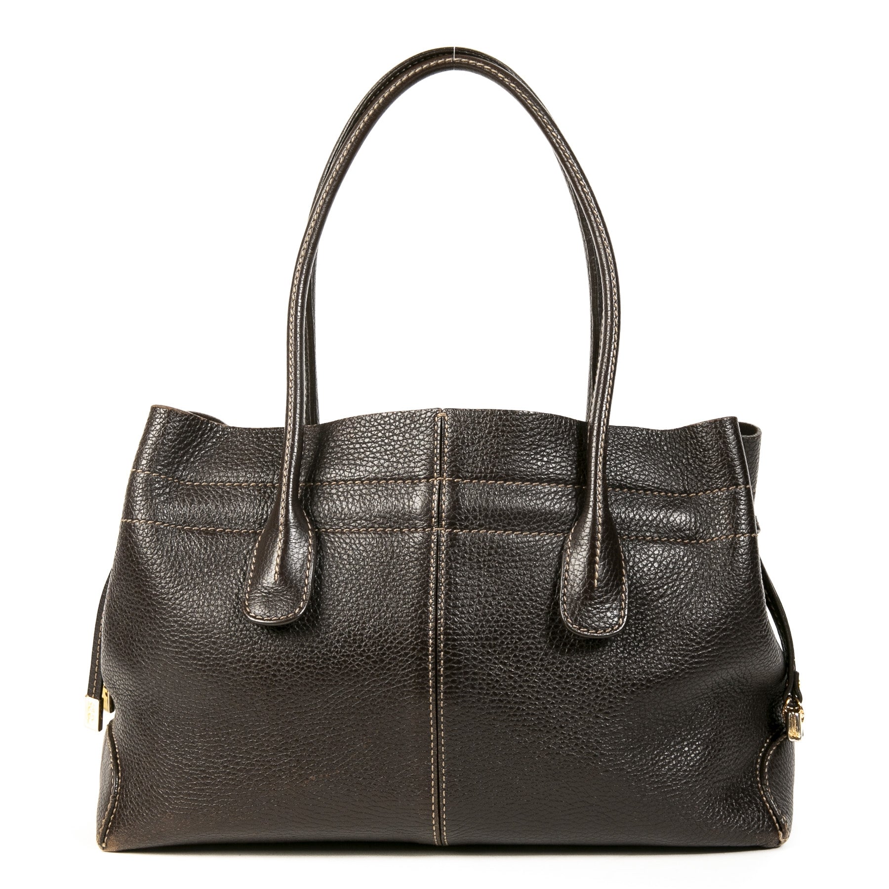 Tods Brown D Bag Tote