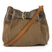 Delvaux Multicolor Toile De Cuir Crossbody Bag