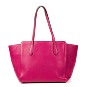 Authentieke Tweedehands Gucci Pink Swing Tote Bag juiste prijs veilig online shoppen luxe merken webshop winkelen Antwerpen België