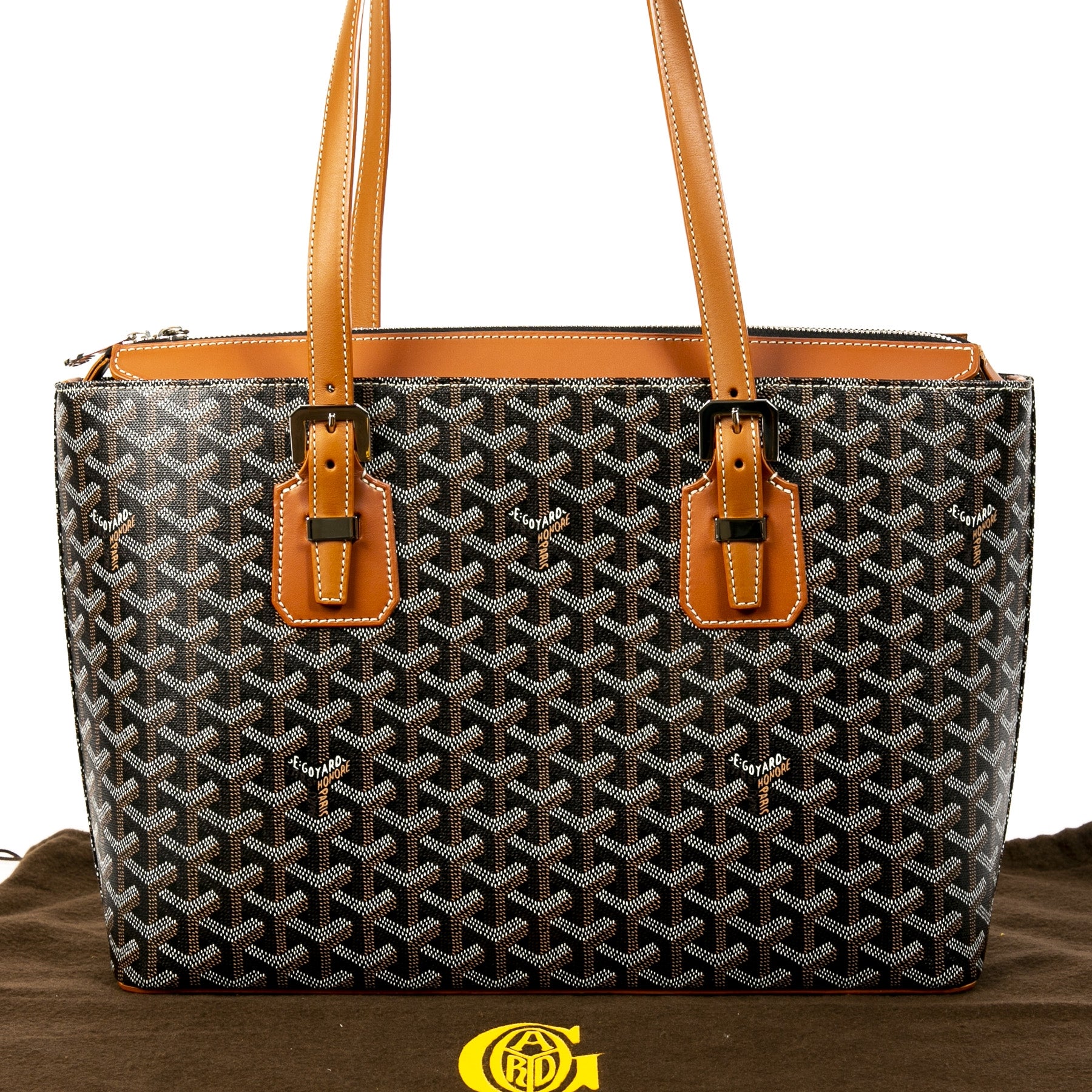 Goyard Okinawa Chevron Print Draagtas