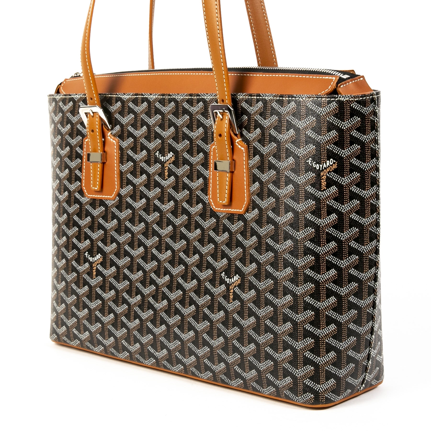 Goyard Okinawa Chevron Print Draagtas