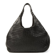 Authentieke Tweedehands Bottega Veneta Campana Shoulder Bag juiste prijs veilig online shoppen luxe merken webshop mode fashion winkelen Antwerpen België