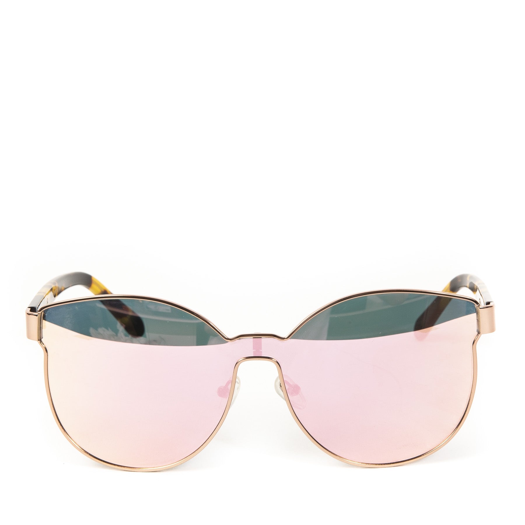 Authentieke Tweedehands Karen Walker Rose Gold Tortoise Cosmonaut Sunglasses juiste prijs veilig online shoppen webshop luxe merken winkelen Antwerpen België