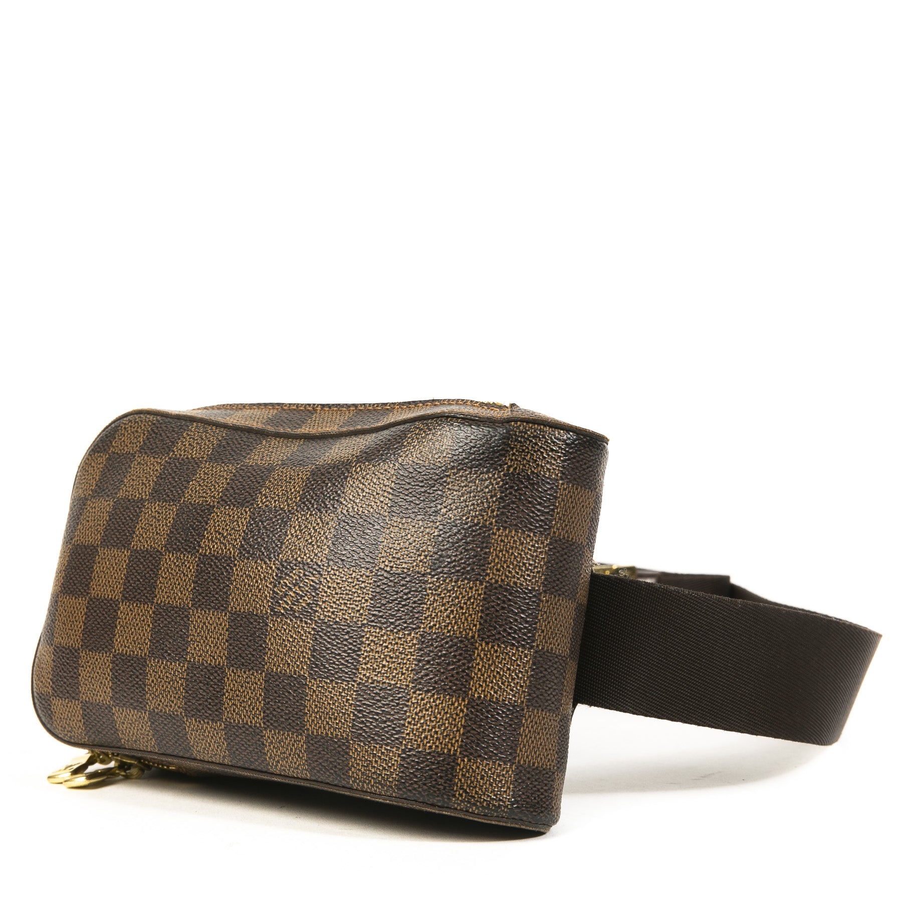 Authentique seconde main vintage Louis Vuitton Geronimos Damier Belt Bag achète en ligne webshop LabelLOV