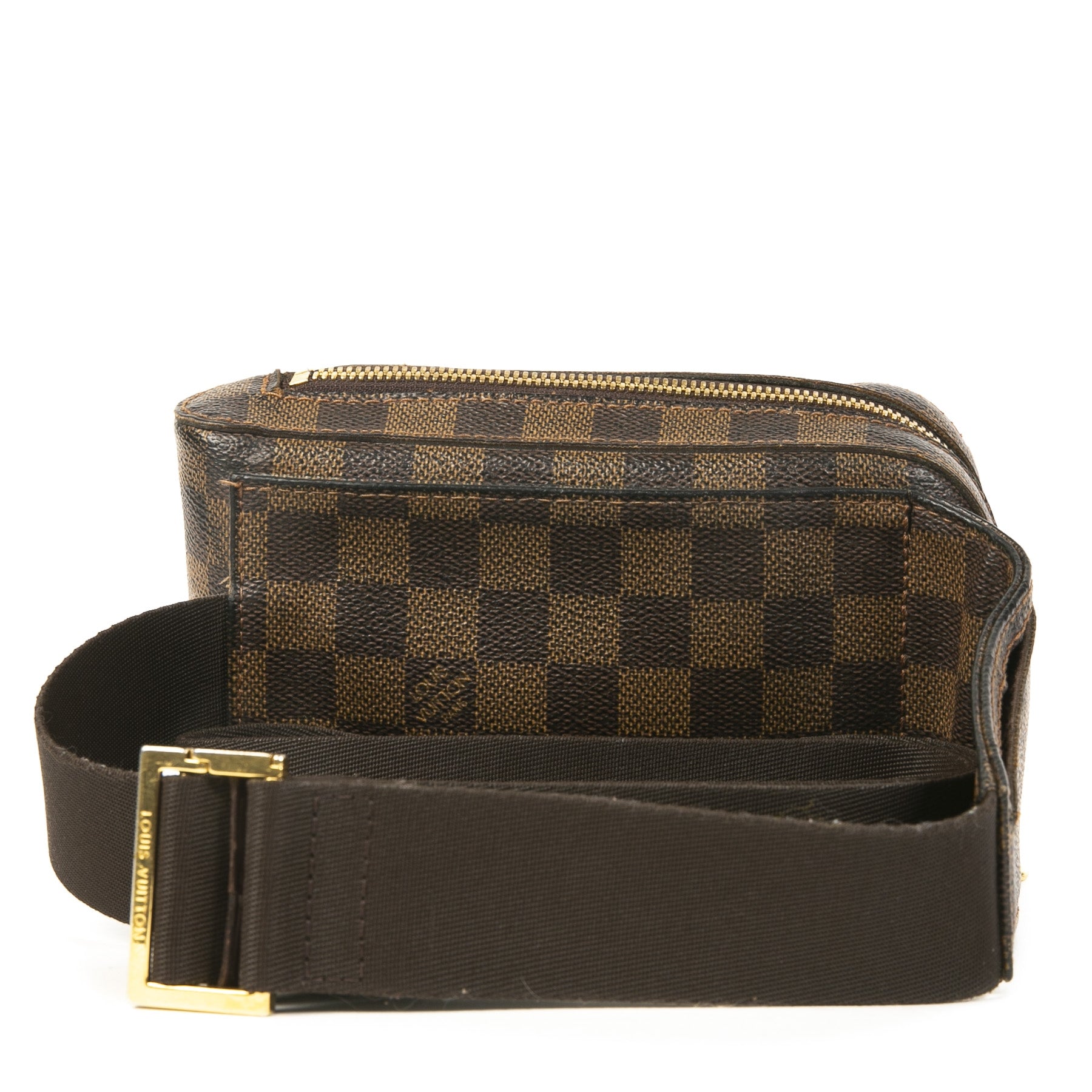 Authentic second-hand vintage Louis Vuitton Geronimos Damier Belt Bag buy online webshop LabelLOV