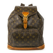 Authentic second-hand vintage Louis Vuitton Montsouris Canvas GM Backpack buy online webshop LabelLOV