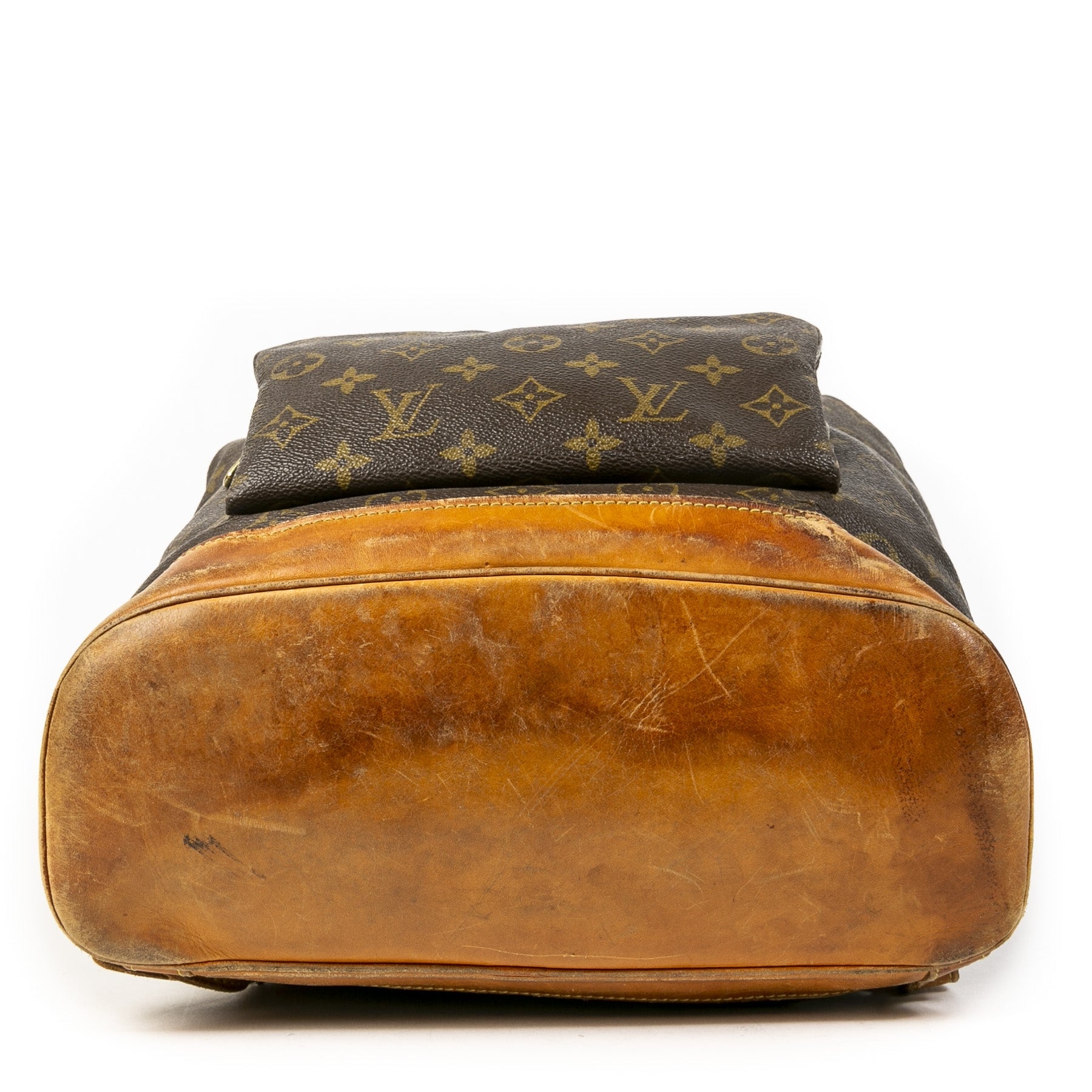 Authentic second-hand vintage Louis Vuitton Montsouris Canvas GM Backpack buy online webshop LabelLOV