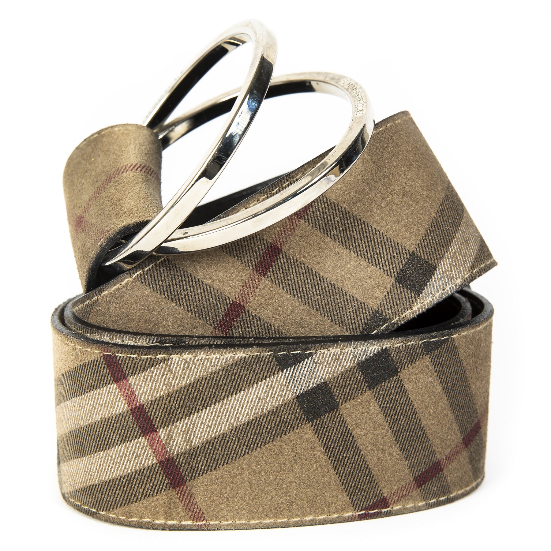 Tweedehands Burberry riem bij Labellov. Online webshop