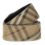 Vintage Burberry Brown Belt at Labellov Antwerp. Online webshop