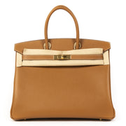 Hermès Birkin 35 Gold Epsom GHW