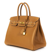 Hermès Birkin 35 Gold Epsom GHW