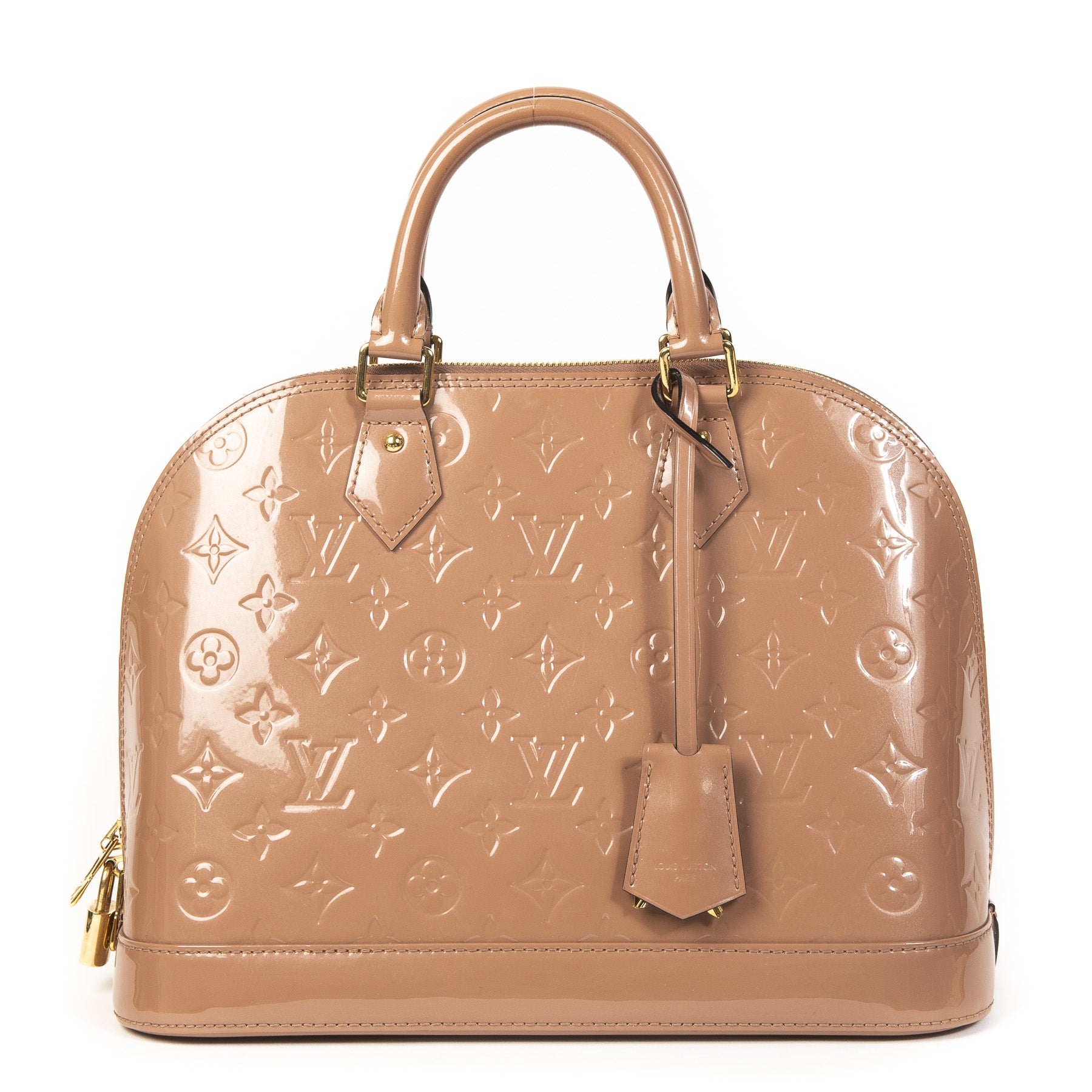Louis Vuitton Alma Vernis Vieux Rose PM