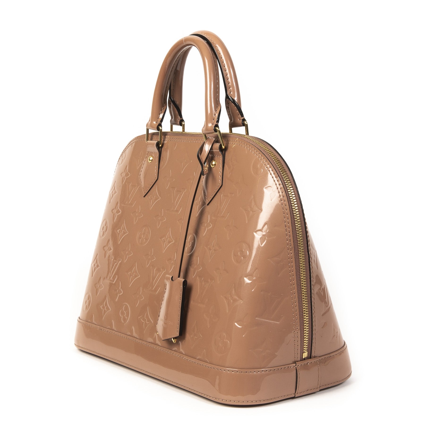 Louis Vuitton Alma Vernis Vieux Rose PM