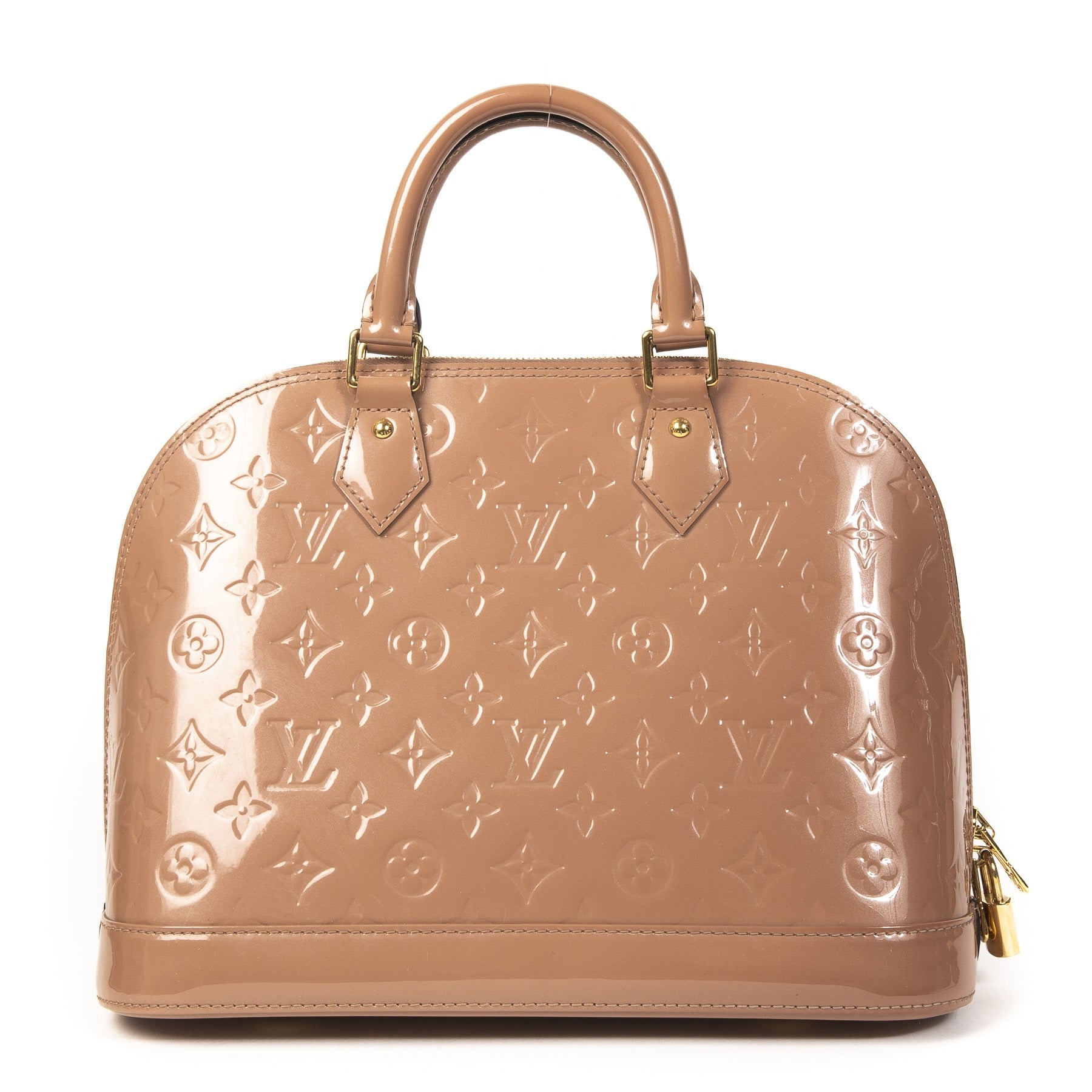 Louis Vuitton Alma Vernis Vieux Rose PM