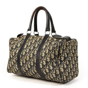 Dior Blue Monogram Boston Bag