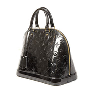 Louis Vuitton Dark Blue Vernis Alma PM Bag