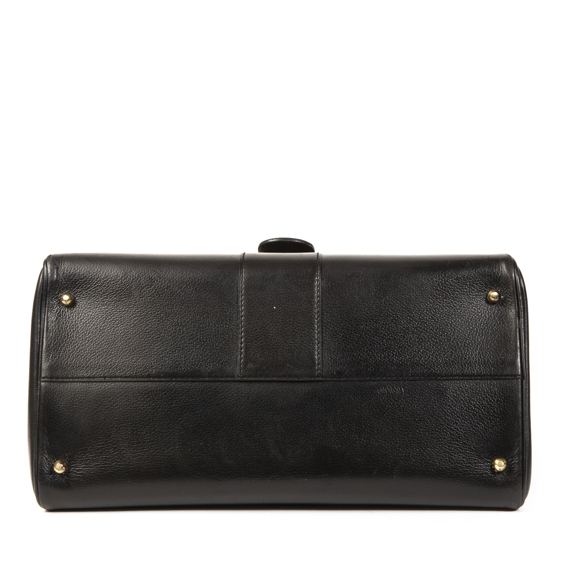 Delvaux Zwarte Brillant MM Tas + Hengsel