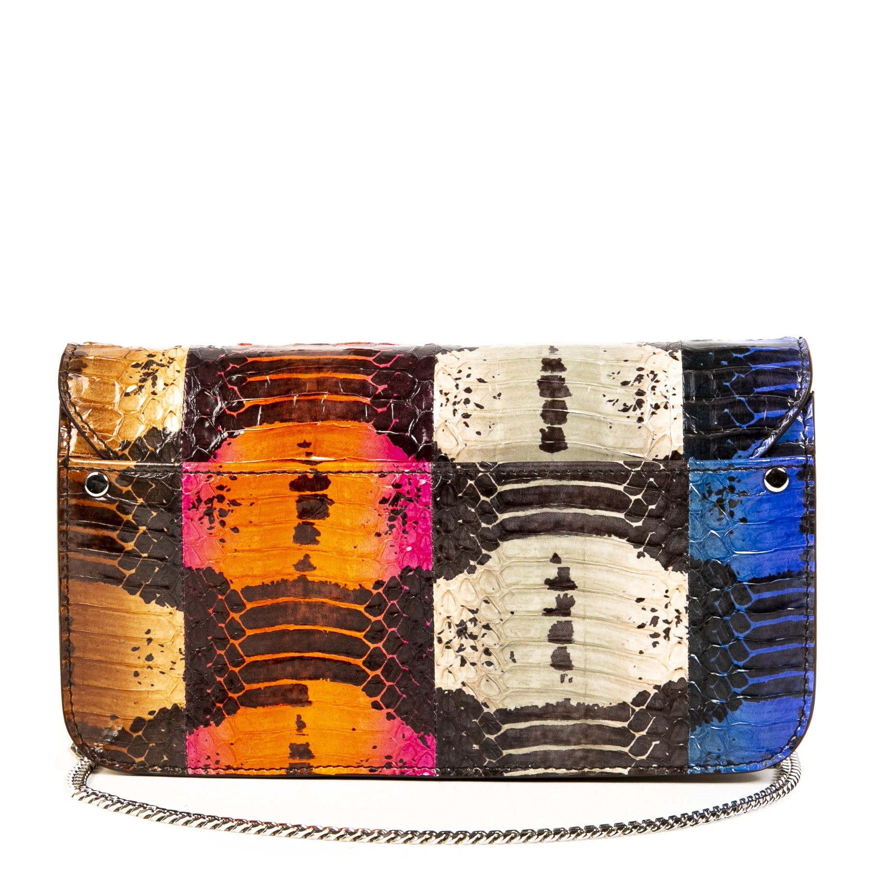 Proenza Schouler PS11 Slangenleren Ketenportemonnee