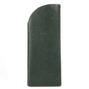 Delvaux Green Leather glasses case at Labellov Antwerp. Online webshop