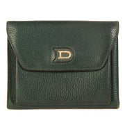 Delvaux Green Leather wallet at Labellov Antwerp.