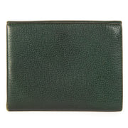 Delvaux Green Leather wallet at Labellov. Safe online shopping