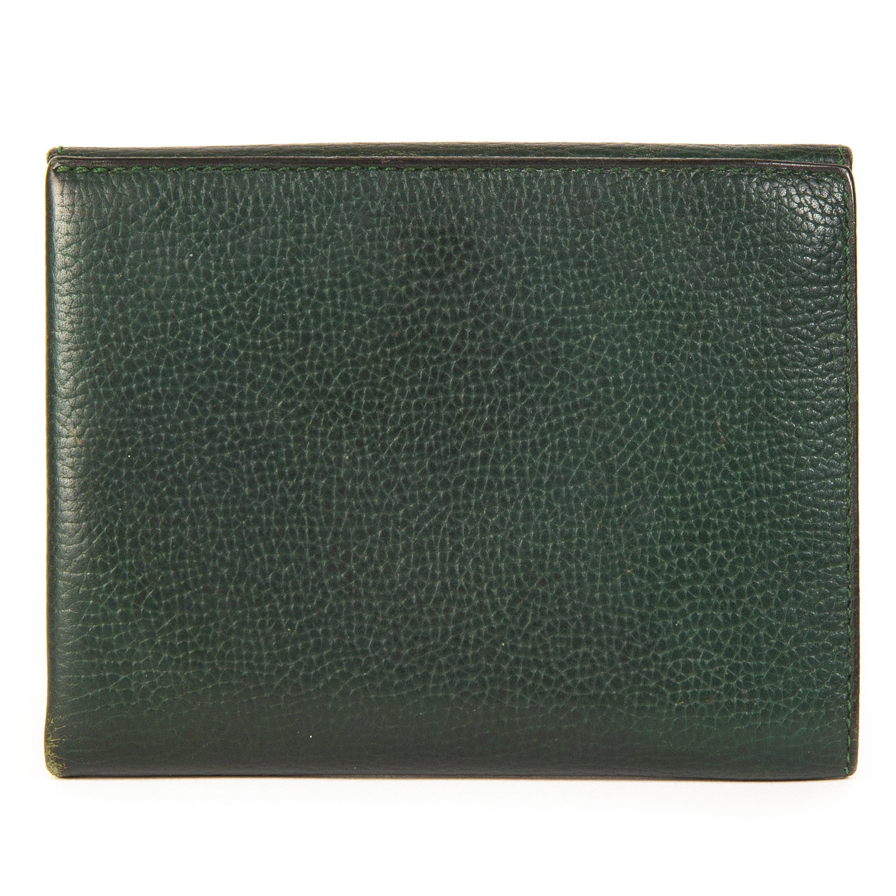 Delvaux Green Leather wallet at Labellov. Safe online shopping