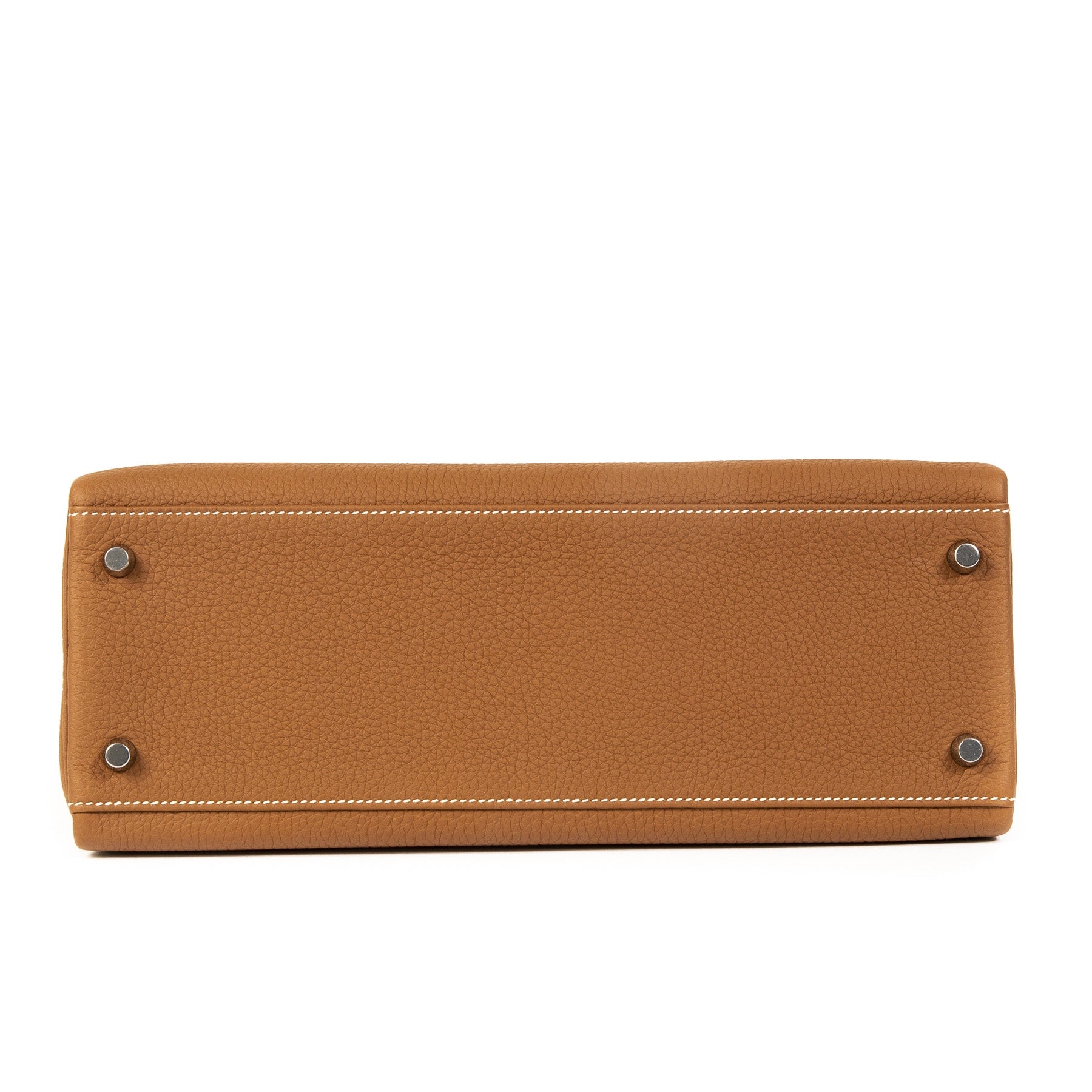 100% authentic Hermès Kelly Retourne 32 Veau Togo PHW for the best price