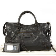 Balenciaga Anthracite Grey City Bag RHW kopen en verkopen aan de beste prijs