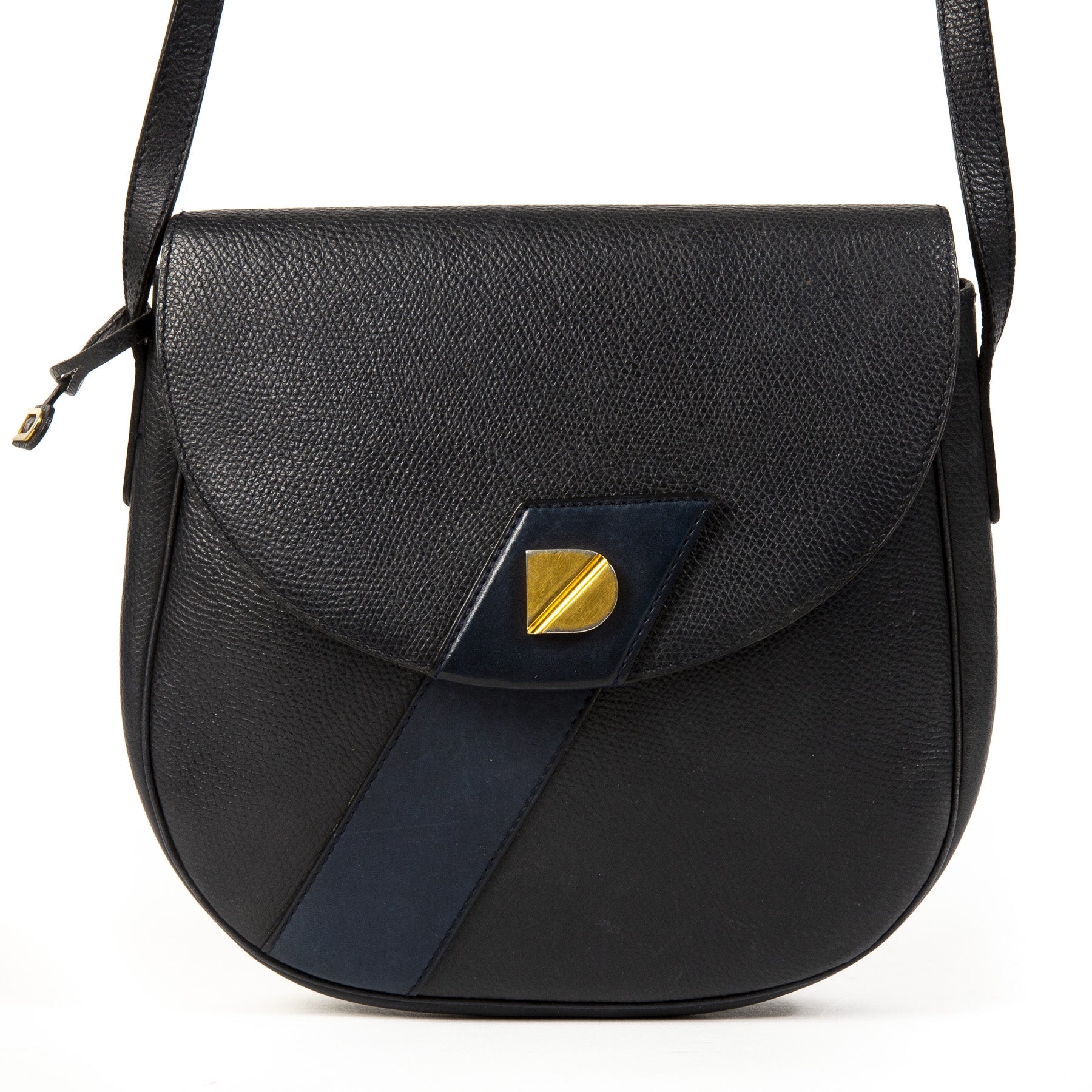 Delvaux Blue Serein Crossbody Bag for the best price available at Labellov secondhand