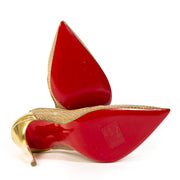Christian Louboutin Gold Follies Resille