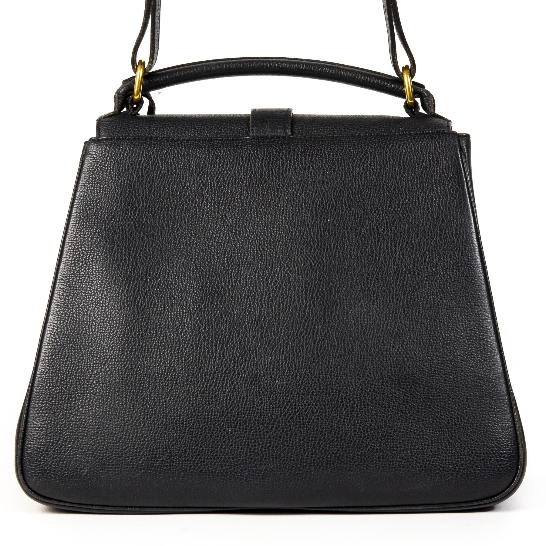Delvaux Gin Fizz Blue Handbag