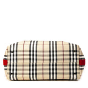 Authentieke Tweedehands Burberry Nova Check Shopper Bag juiste prijs veilig online shoppen luxe merken webshop winkelen Antwerpen België mode fashion