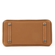 shop online your secondhand acheter en ligne seconde main Never Used Hermes Birkin 25 Gold & Craie Togo PHW