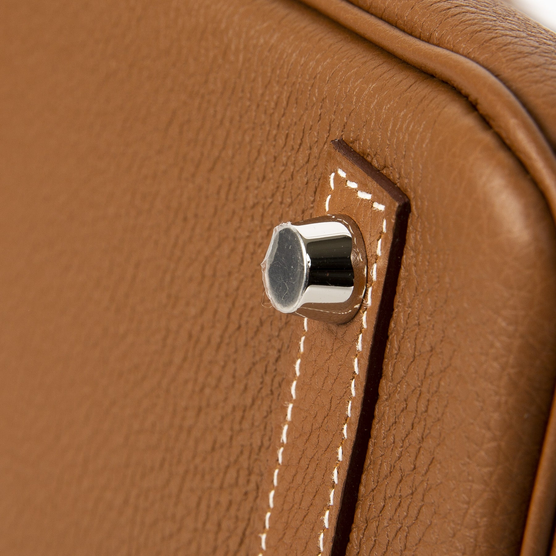 acheter en ligne seconde main Never Used Hermes Birkin 25 Gold & Craie Togo PHW