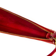 Authentieke Tweedehands Louis Vuitton Red Epi Leather Pochette juiste prijs veilig online shoppen luxe merken webshop winkelen Antwerpen België mode fashion