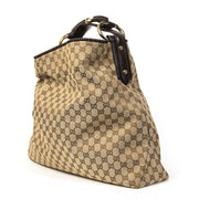 Gucci Monogram Shoulder Tote aan de beste prijs te koop bij Labellov