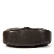 Delvaux Dark Brown Camille PM Bag