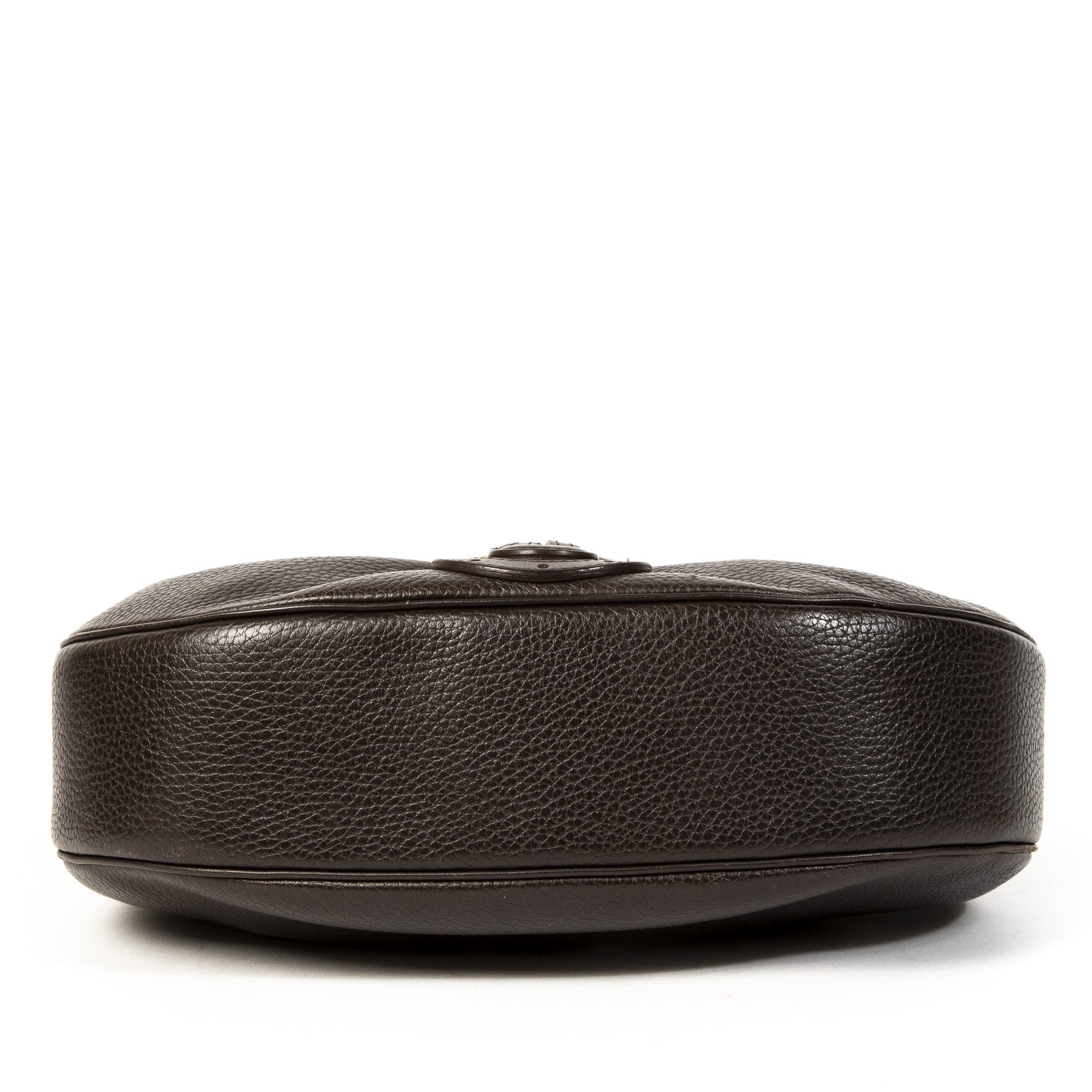 Delvaux Dark Brown Camille PM Bag