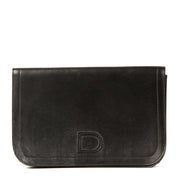 Delvaux Black Leather Clutch for the best price at Labellov